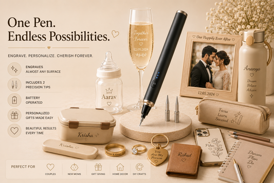 Cordless All Surface Engraving Pen | Personalize Almost Anything