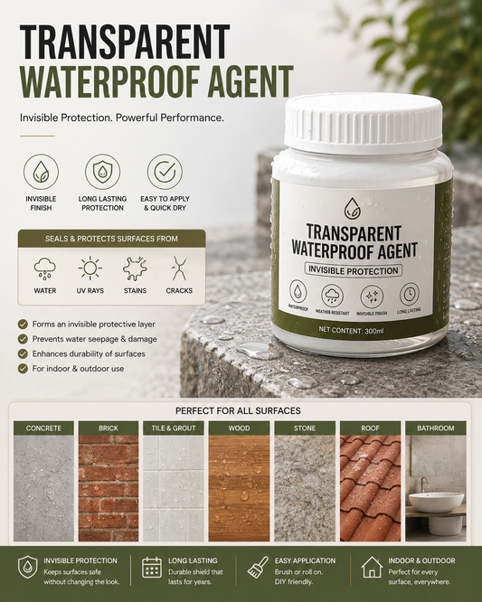 Transparent Waterproof Agent